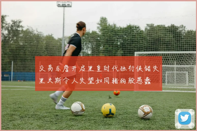 交易东詹开启里皇时代独行侠错失里夫斯令人失望如同猪狗般愚蠢